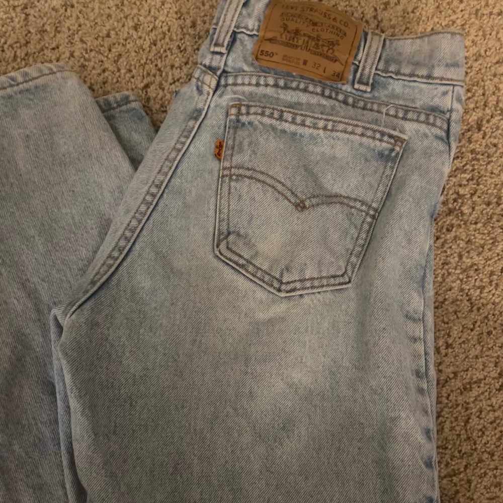Levi orange tab 550 straight